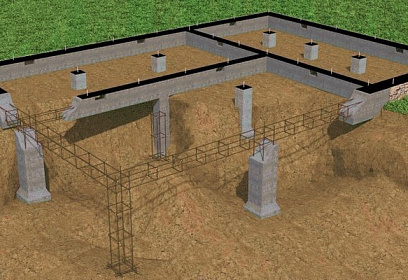 Проектирование фундамента на ул. Курчатова